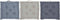 Kussen DKD Home Decor Voor op de grond Blauw Grijs Katoen Marineblauw (3 pcs) (38 x 38 x 8 cm)