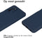 iMoshion Hoesje Geschikt voor Oppo A54s / A16s / A16 Hoesje Siliconen - iMoshion Carbon Softcase Backcover - Blauw