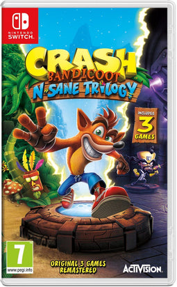 Activision Blizzard Entertainment Crash Bandicoot N. Sane Trilogy - Nintendo Switch - 3 geremasterde games (2018)