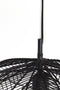 Light & Living Hanglamp Pavas - Zwart - Ø54cm - Botanisch - Hanglampen Eetkamer, Slaapkamer, Woonkamer