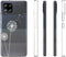 iMoshion Hoesje Geschikt voor Samsung Galaxy A42 Hoesje Siliconen - iMoshion Design hoesje - Wit / Transparant / Dandelion