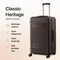 SKYCASES Trunk Reiskoffer – Classic Heritage – Extra Grote Koffer – 110L – TSA Slot – Lichtgewicht
