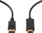 DisplayPort Cable Ewent EC1430 HDMI Black