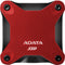 Adata SD620 - Externe SSD - 512GB - Rood