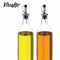 Olie- En Azijnfles 500 Ml Glas/rvs Transparant 2 Stuks