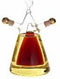 Olie en azijnset DKD Home Decor 10,5 x 9 x 18 cm Transparant Kurk 300 ml Borosilicaatglas