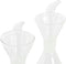 Olie en azijnset DKD Home Decor 200 ml 19,5 x 10 x 23,5 cm Metaal Transparant 2 Stuks Borosilicaatglas