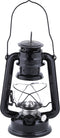 Olielamp/stormlantaarn Outside - zwart - 11,7 x 15,7 x 24 cm - Camping / tuin lantaarn voor lampenolie