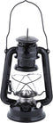 Olielamp/stormlantaarn Outside - zwart - 11,7 x 15,7 x 24 cm - Camping / tuin lantaarn voor lampenolie