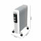 Olieradiator (7 kamers) Cecotec ReadyWarm 950 Wit 2000 W
