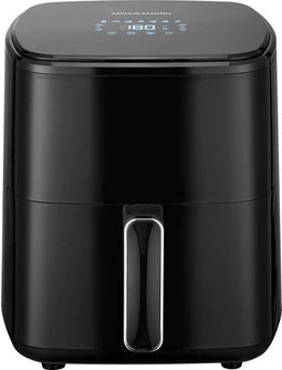 Olievrije friteuse - ARTHUR MARTIN - Airfryer 5 L - 1400 W - Touchscreen - 7 kookvoorinstellingen - Zwart