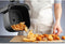 Olievrije friteuse - ARTHUR MARTIN - Airfryer 5 L - 1400 W - Touchscreen - 7 kookvoorinstellingen - Zwart