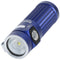 Olight Baton 4 Premium Edition royal blue, LED flashlight with charging case, ultra-compact and powe