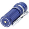 Olight Baton 4 Premium Edition royal blue, LED flashlight with charging case, ultra-compact and powe