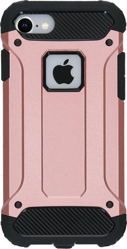 iMoshion Hoesje Geschikt voor iPhone SE (2022) / SE (2020) / 8 / 7 Hoesje - iMoshion Rugged Xtreme Backcover - Rosé