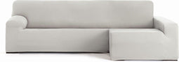 Hoes voor chaise longue met lange armleuning rechts Eysa BRONX Wit 170 x 110 x 310 cm