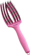 Olivia Garden Borstel Fingerbrush Boar & Nylon Bubble Pink 1St