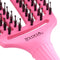 Olivia Garden Borstel Fingerbrush Boar & Nylon Bubble Pink 1St