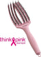 Olivia Garden Borstel Fingerbrush Boar & Nylon Soft Pink 1St