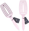 Olivia Garden Borstel Fingerbrush Pastel Pink Combo Medium