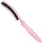 Olivia Garden Borstel Fingerbrush Pastel Pink Combo Medium