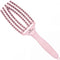 Olivia Garden Borstel Fingerbrush Pastel Pink Combo Medium