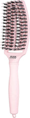 Olivia Garden Borstel Fingerbrush Pastel Pink Combo Medium