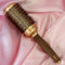 Olivia Garden Expert Blowout Shine Borstel Wavy Bristles Gold&Brown Brush Ø25mm