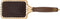 Olivia Garden Expert Care Rectangular Borstel Nylon Bristle Gold and Brown L