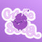 Olivia Garden - Finger Brush 90's Party Edition Grape Soda Haarborstel