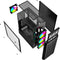 Gembird Fornax 400X - Midi Tower PC - ATX - 4x 2.5