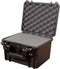 TechnoPack M235H105, zwart met plukschuiminterieur binnenafmetingen 235 x 180 x 106 mm