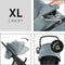 Hauck Rapid 4D - Buggy - all-terrain wielen 360° zwenkbaar - Jungle Green