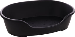 Tuck Mand - Ovaal - Antislip bodem - Zwart XXXL 125x81x33,5cm