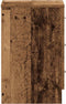 vidaXL - Nachtkastjes - 2 - st - 38x35x55 - cm - bewerkt - hout - oud - houtkleurig