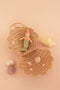 Olli Ella - Rotan Shell Bag - Rose - Schelp - Tas - Mand