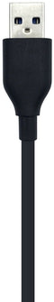 Aisens A104-0402 - USB Hub - 4x USB 2.0 - Zwart