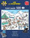 Jan van Haasteren - Rendier Race - 500 stukjes puzzel