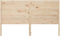 vidaXL - Hoofdbord - 156x4x100 - cm - massief - grenenhout