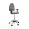 Piqueras y Crespo B1D05RN - Bureaustoel - Hoogteverstelbaar met armleuning - Lichtgrijs