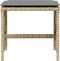 vidaXL - Tuinkrukken - 4 - st - kussens - 41x41x36 - cm - poly - rattan - gemengd - beige