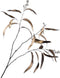 Silk-ka Kunstbloem-Zijde Eucalyptus Tak Goud 98 cm