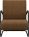 vidaXL Fauteuil stof bruin