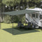 vidaXL - Tenttapijt - 400x400 - cm - HDPE - donkergroen