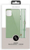 Selencia Hoesje Geschikt voor iPhone 12 Mini Hoesje Met Koord - Selencia Aina Slang Hoesje met koord - Groen
