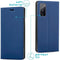 iMoshion Hoesje Geschikt voor Samsung Galaxy S20 FE Hoesje Met Pasjeshouder - iMoshion Slim Folio Bookcase - Donkerblauw