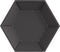 vidaXL - Hexagonale - Vuurkorf - Zwart - 100x100x28 - cm - Staal