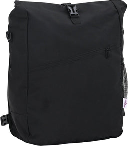 vidaXL - Fietstas - voor - Bovenste - Drager - 25 - L - Zwart - 33x16x48 - cm