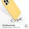 Accezz Liquid Silicone Backcover - MagSafe - Schokabsorberend - Geel (iPhone 14 Pro Max)