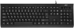 ACT AC5410 - Business toetsenbord - Bedraad USB - Qwerty/US layout - Zwart